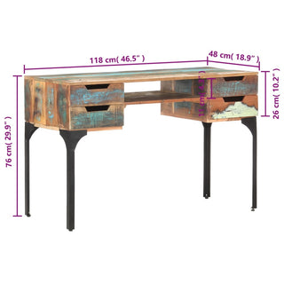 Bureau 118X48X75 Cm