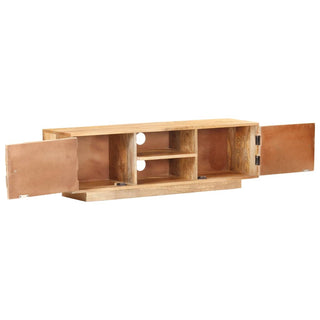 Tv-Meubel 116X30X35 Cm Massief Mangohout