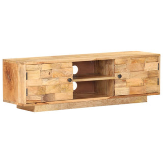 Tv-Meubel 116X30X35 Cm Massief Mangohout