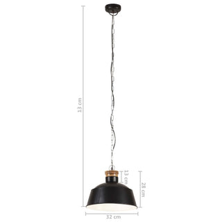 Hanglamp Industrieel E27 32 Cm