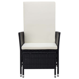 Loungeset Met Kussens Poly Rattan