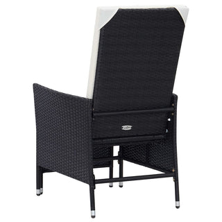 Loungeset Met Kussens Poly Rattan