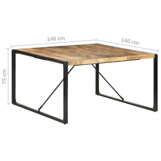 Eettafel 140X140X75 Cm