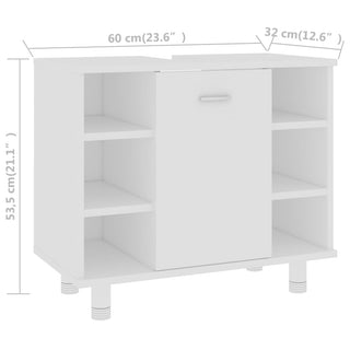 Badkamerkast 60X32X53,5 Cm Spaanplaat