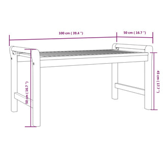 2-Delige Loungeset Met Te Kussens Massief Hout