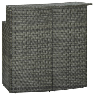 Tuinbartafel 120X55X110 Cm Poly Rattan