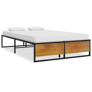 Bedframe Metaal Zwart