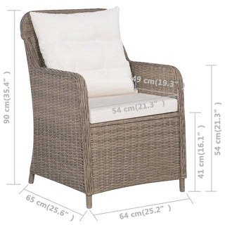 Tuinset Poly Rattan