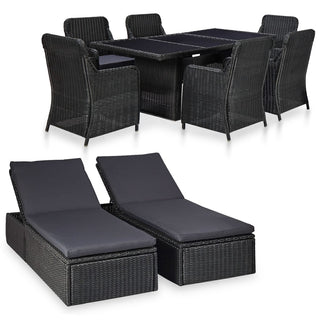 Tuinset Poly Rattan