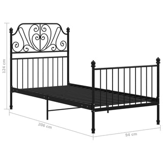 Bedframe Metaal