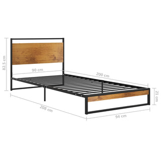 Bedframe Metaal