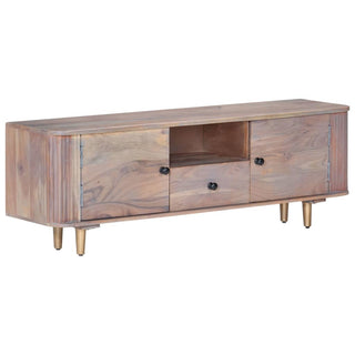 Tv-Meubel 118X30X40 Cm Massief Acaciahout