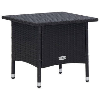 Loungeset Met Kussens Poly Rattan