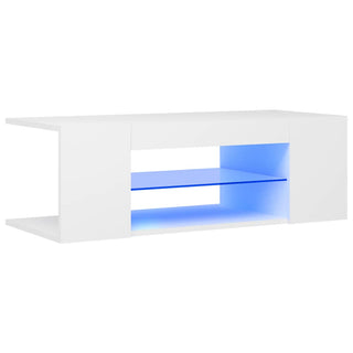 Tv-Meubel Met Led-Verlichting 90X39X30 Cm