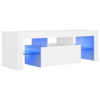 Tv-Meubel Met Led-Verlichting 120X35X40 Cm