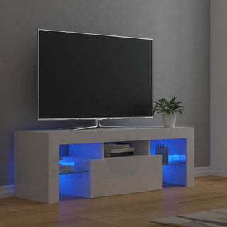 Tv-Meubel Met Led-Verlichting 120X35X40 Cm