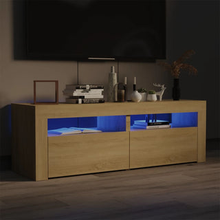 Tv-Meubel Met Led-Verlichting 120X35X40 Cm