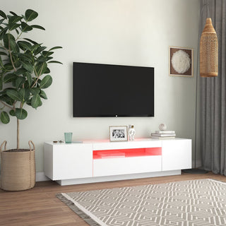 Tv-Meubel Met Led-Verlichting 160X35X40 Cm