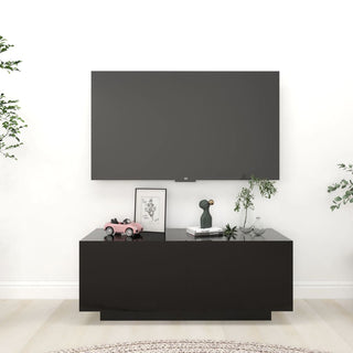 Tv-Meubel 100X35X40 Cm Bewerkt Hout