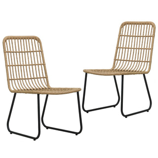 Tuinset Poly Rattan En Glas