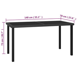 Tuinset Poly Rattan