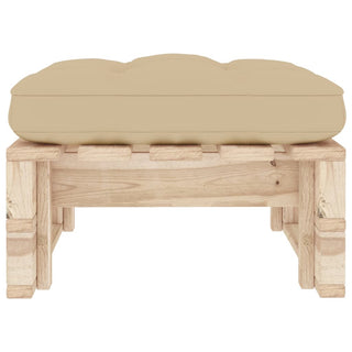 Tuinhocker Pallet Geïmpregneerd Grenenhout Beige