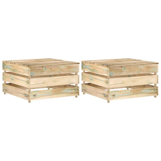 Tuintafels 2 St Pallet Geïmpregneerd Grenenhout