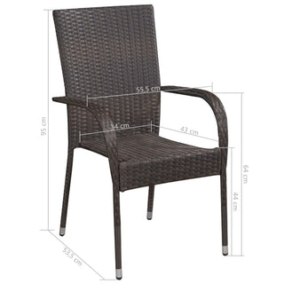 Tuinset Poly Rattan