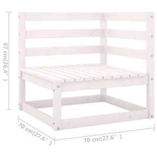 Tuinbank 3-Zits Massief Grenenhout