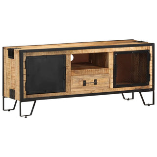 Tv-Meubel 110X31X46 Cm Ruw Mangohout