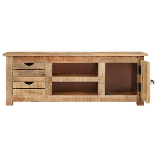 Tv-Meubel 110X30X40 Cm Ruw Mangohout