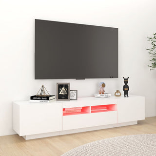 Tv-Meubel Met Led-Verlichting 180X35X40 Cm