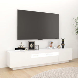 Tv-Meubel Met Led-Verlichting 180X35X40 Cm