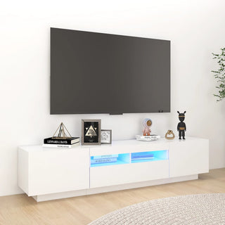 Tv-Meubel Met Led-Verlichting 180X35X40 Cm