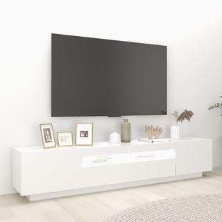 Tv-Meubel Met Led-Verlichting 200X35X40 Cm