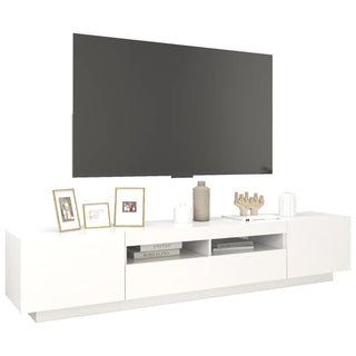 Tv-Meubel Met Led-Verlichting 200X35X40 Cm