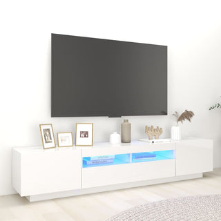 Tv-Meubel Met Led-Verlichting 200X35X40 Cm