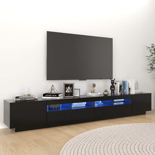 Tv-Meubel Met Led-Verlichting 260X35X40 Cm