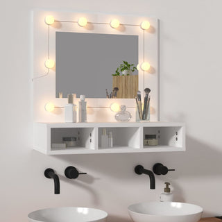 Spiegelkast Met Led-Verlichting 60X3,5X62 Cm