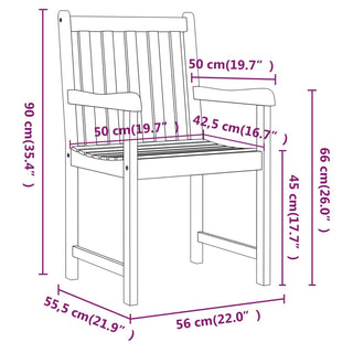 Tuinstoelen Massief Acaciahout