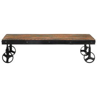 Salontafel Met Wielen 100X60X26 Cm