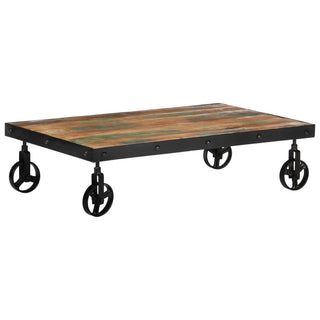 Salontafel Met Wielen 100X60X26 Cm