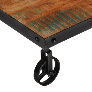 Salontafel Met Wielen 100X60X26 Cm