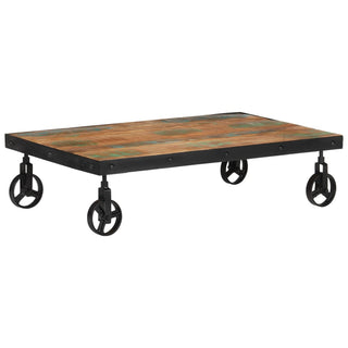 Salontafel Met Wielen 100X60X26 Cm