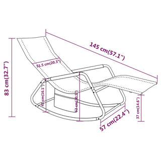 Ligbed Staal En Textileen