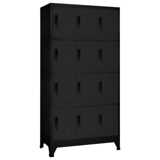 Lockerkast Met 6 Vakken 90X45X80 Cm Staal