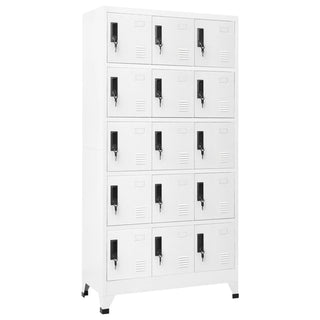 Lockerkast Met 6 Vakken 90X45X80 Cm Staal