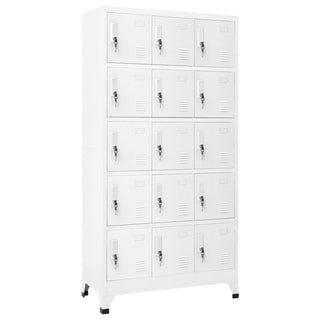 Lockerkast Met 6 Vakken 90X45X80 Cm Staal