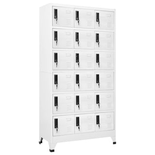 Lockerkast Met 6 Vakken 90X45X80 Cm Staal