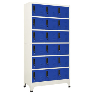 Lockerkast Met 6 Vakken 90X45X80 Cm Staal